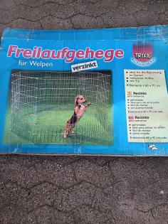 Freilaufgehege für Welpen und kleine Hunde