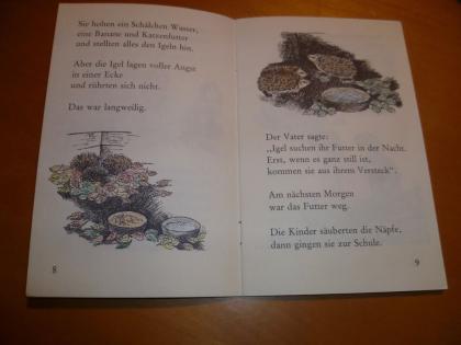 Drei kleine Igel Tierbuch Annemarie Quehl