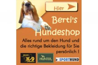 Berti s Onlineshop für exklusives Hundezubehör