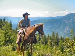 Gäste Ranch Abenteuerurlaub im Kanadischen Wilden Westen