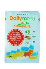 Almo Nature Daily Menü für Katzen Frischebeutel 30 x 70g