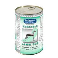 Hundefutter Dr. Clauders Selected Meat Sensible Lamm pur 6 x 400g