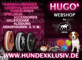 Exklusive Hundeaccessiores der Boutique Sirius erhältlich bei hundexklusiv. de