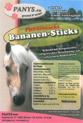 1A - Pferde Snacks - Bananen-Sticks für Pferde