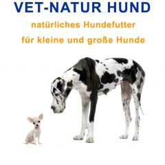 VET NATUR HUND -ein natürliches Hundefutter für kleine und große Hunde