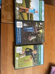 3 Dvds für Hundeerziehung, Koordinationsspiele, Trickspiele