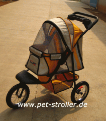 Der Pet-Stroller - ein Hundebuggy jetzt auch endlich für schwere Hunde