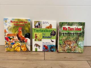 Tierbücher Set Tierlexikon für Kinder Komm mit ins Tierreich