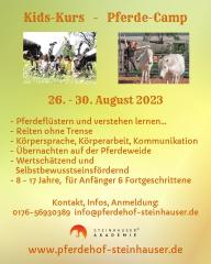 Kid s Kurs Pferdecamp, Reiterferien